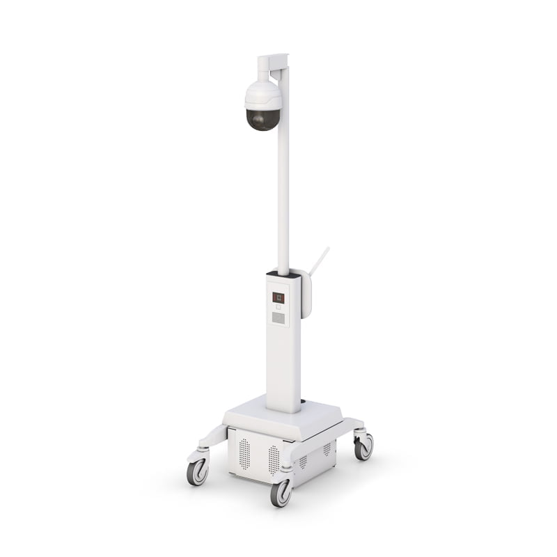 Ergonomic Telemedicine Camera Cart 3 Hospital Telemedicine Camera Cart