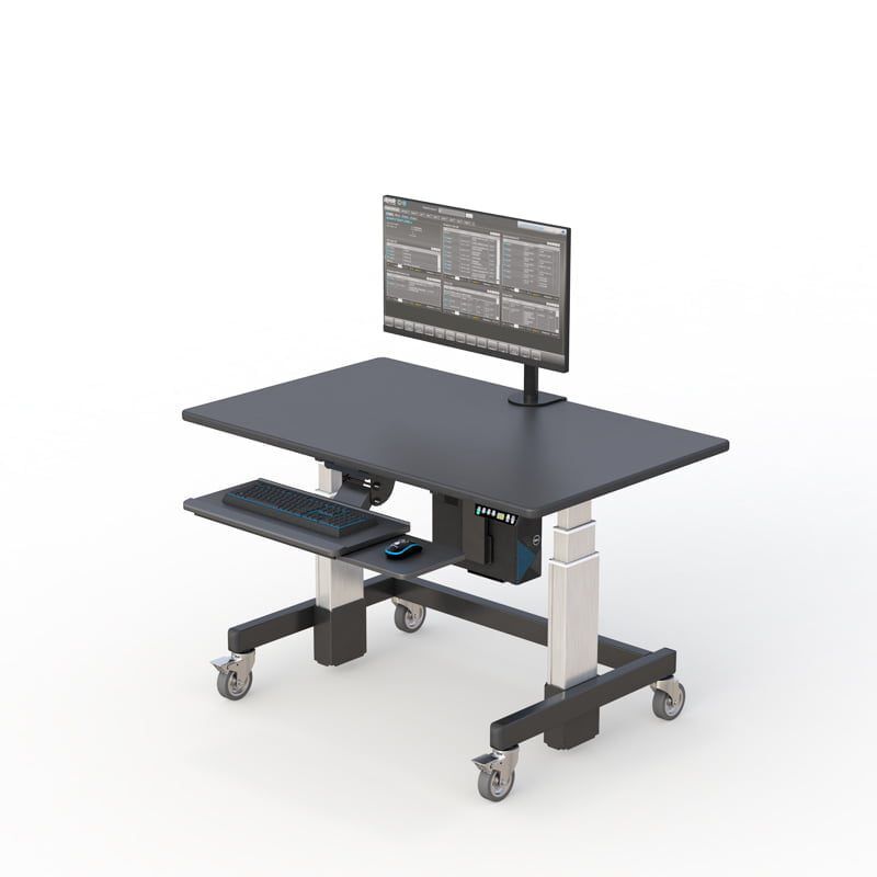 AFC Adjustable Ergonomic Computer Desk 3 772467 Height Adjustable Ergonomic Computer Desk