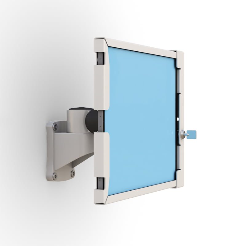 Ergonomic Comfort: AFC Adjustable Monitor Wall Mount 3 Tablet Frame Holder with Extendable Arm 3.6"