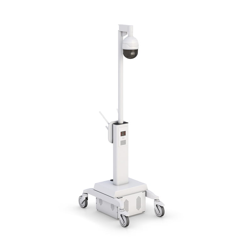 Ergonomic Telemedicine Camera Cart 4 Wireless Telemedicine Camera Cart