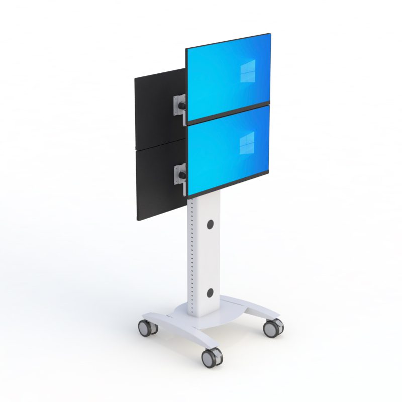 AFC Medical Furniture Rolling PC Monitor Computer Cart - Ergonomic Workstation on Wheels 7 AFC Medical Furniture Rolling PC Monitor Computer Cart - Ergonomic Workstation on Wheels - Image 7