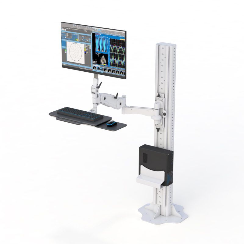 Maximize Productivity: AFC Floor Stand Computer Monitor Arm 7 Maximize Productivity: AFC Floor Stand Computer Monitor Arm - Image 7