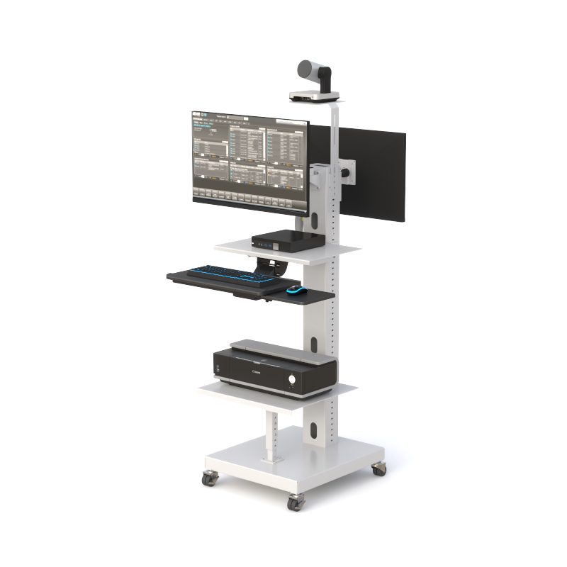 Mobile Dual Monitor Polycom Telemedicine Equipment 2 Mobile Dual Monitor Polycom Telemedicine Equipment - Image 2