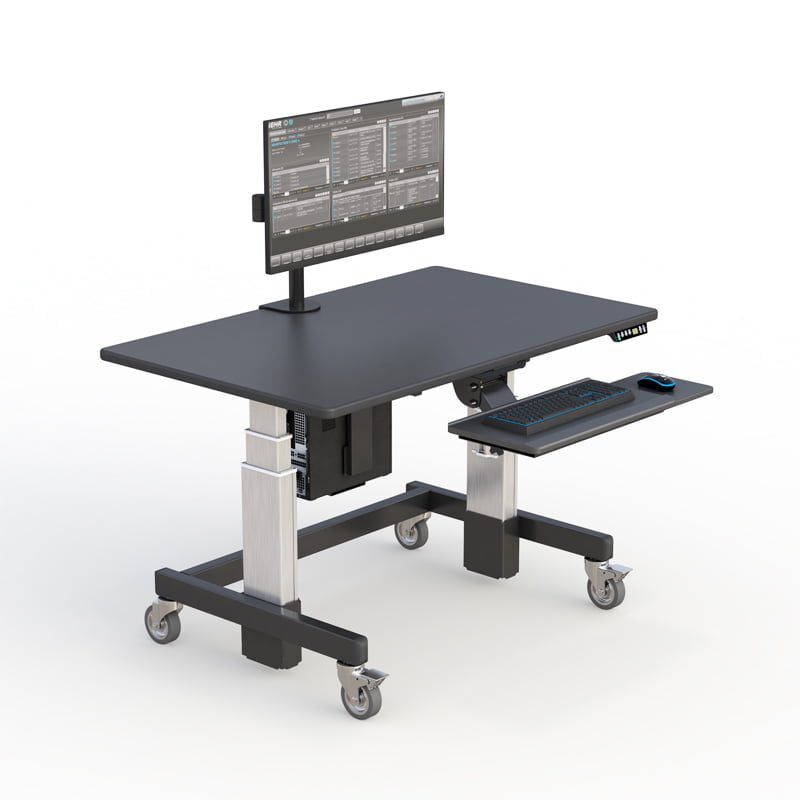 AFC Adjustable Ergonomic Computer Desk 4 Ergonomic Adjustable Computer Desk