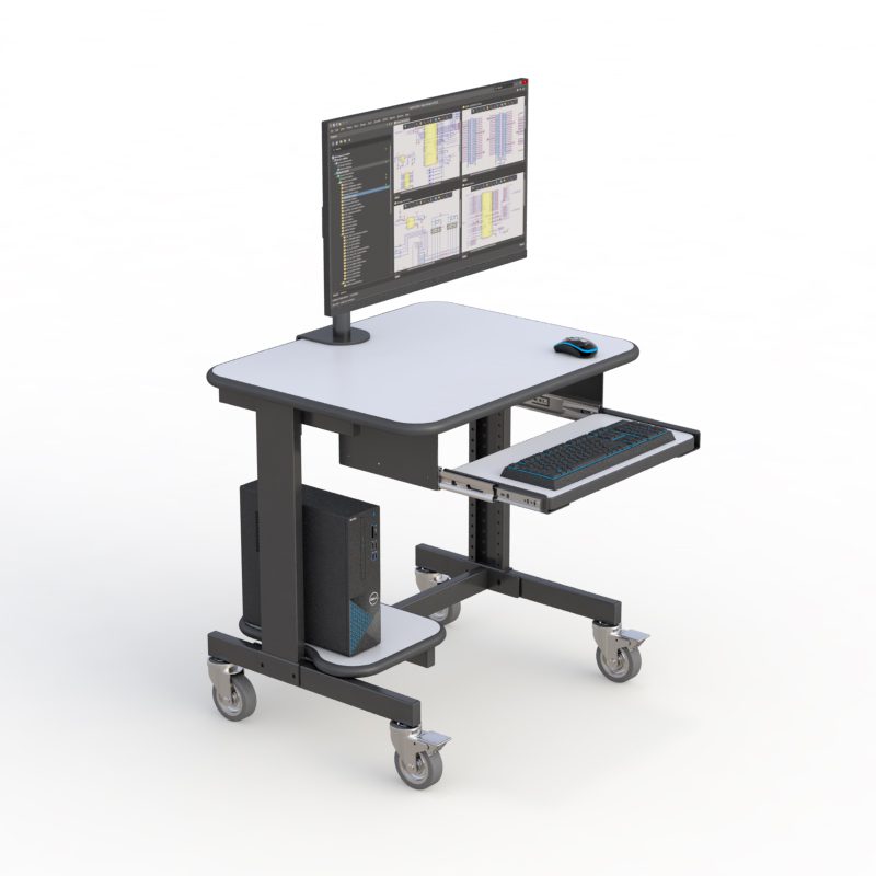 AFC Small Office Computer Table: Efficient Workspace Solution 5 AFC Adjustable CompactMax: Space-Saving Small Office Computer Table for Efficient Workspaces