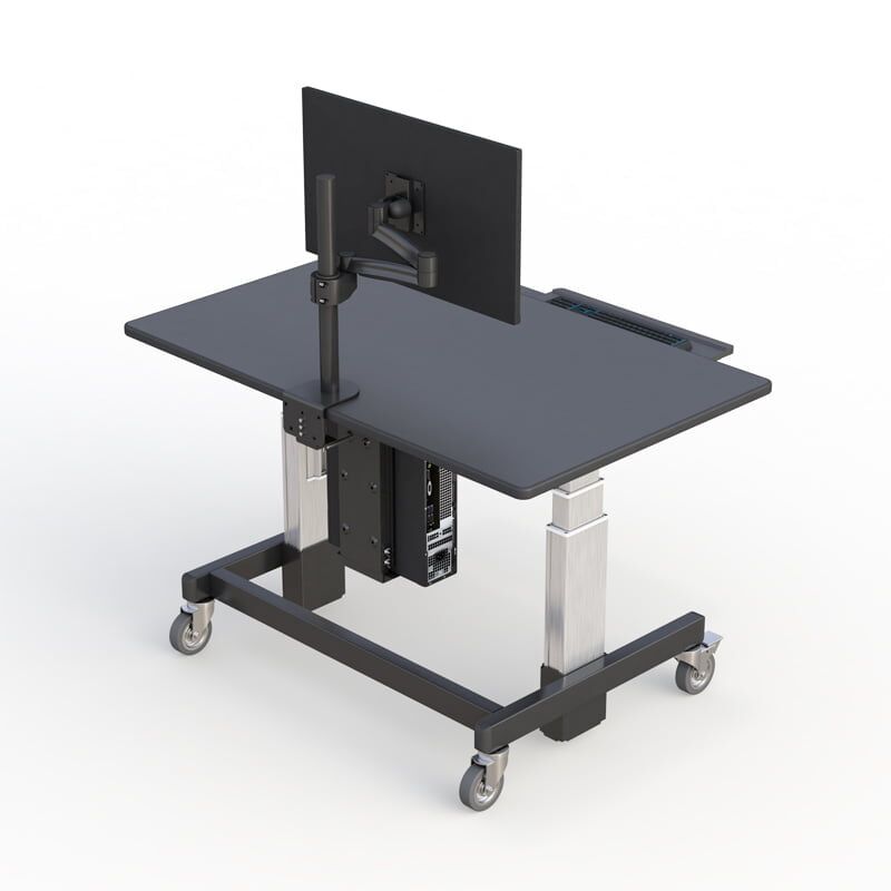 AFC Adjustable Ergonomic Computer Desk 5 772467 Ergonomic Height Adjustable Computer Desk