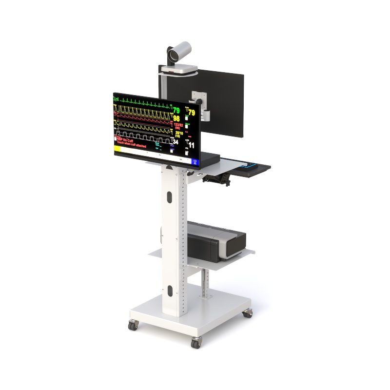Mobile Dual Monitor Polycom Telemedicine Equipment 5 Mobile Dual Monitor Polycom Telemedicine Equipment - Image 5