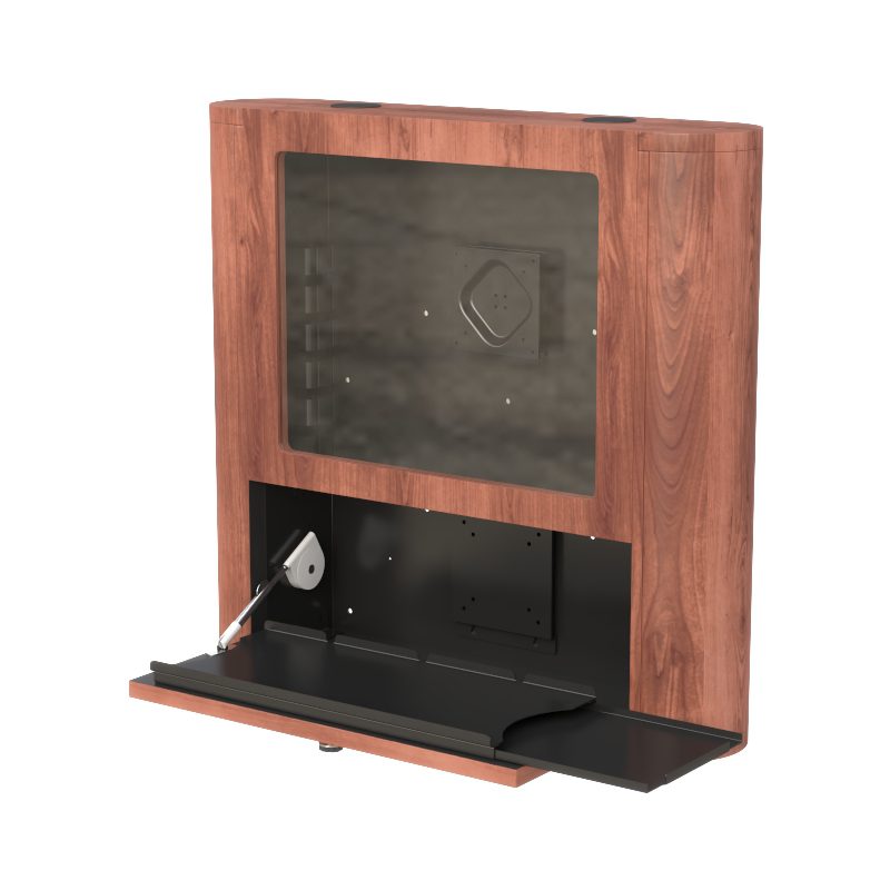 Durable Wall Mounted Computer Station Cabinet for Medical Settings by AFC 5 Durable Wall Mounted Computer Station Cabinet for Medical Settings by AFC - Image 5