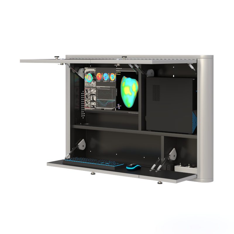 AFC Wall Mounted Workstation - Designed for Comfort and Productivity 8 grey