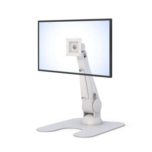 AFC Portable Display Monitor Mount: Enhance Your Workstation Mobility and Flexibility 1 AFC's Monitor Arm for flexible monitor adjustments.
