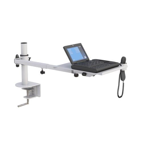 Universal Dictation Arm 2 771334 clamped telephone holder arm