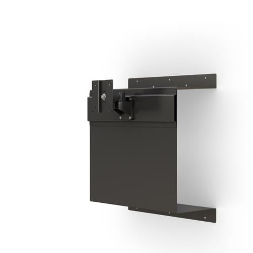 Enhance Productivity with AFC CPU and Monitor Wall Mount Track 4 771856 cpu and monitor wall mounted