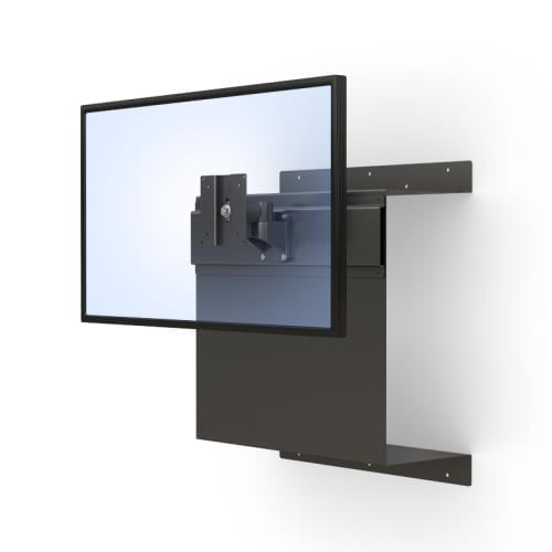 Enhance Productivity with AFC CPU and Monitor Wall Mount Track 3 771856 wall mount cpu and monitor holder