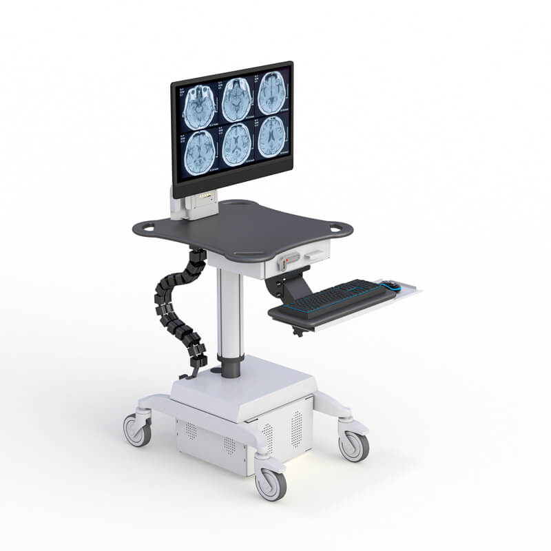 AFC Medical Furniture: PC910 Medical Computer Cart 3 771900 hospital computer cart