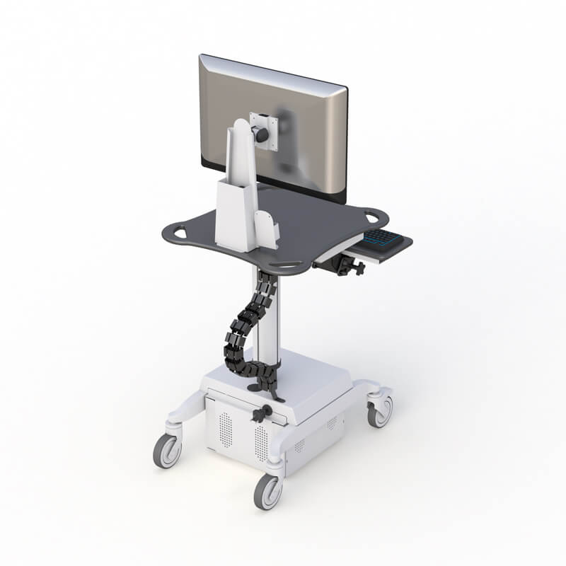 AFC Medical Furniture: PC910 Medical Computer Cart 4 771900 hospital computer cart on wheels