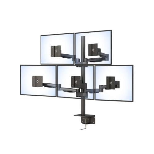 Elevate Your Multitasking: AFC 5-Monitor Articulating Arm Stand 1 772185 multiple monitor holders vesa mounting
