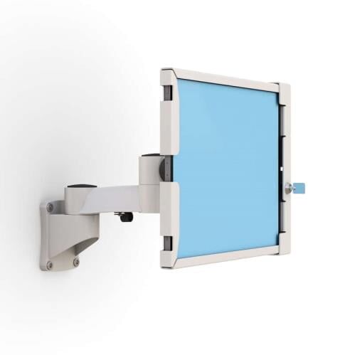 Extendable Arm Convenience: AFC Wall Mounted iPad Tablet Frame 2 772243 wall mounted ipad tablet frame arm