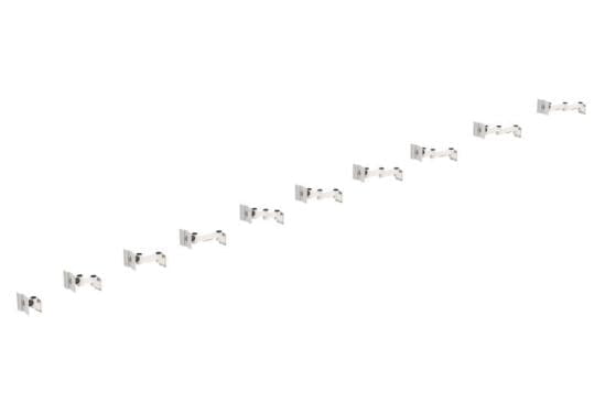 Extendable Arm Convenience: AFC Wall Mounted iPad Tablet Frame 8 772243 wall mounted z arm extension