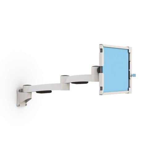 Enhance Medical Efficiency: AFC Wall Mounted Frame Arm 2 772246 wall mounted extendable display tablet frame holder arm