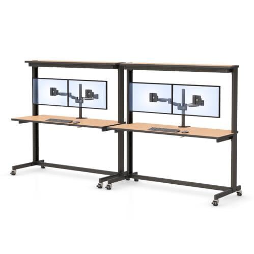 AFC Computer Table with Cabinets: Organize Your Workspace 6 772297 computer table storage cabinets