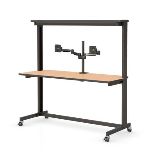 AFC Computer Table with Cabinets: Organize Your Workspace 4 772297 frame computer steel table with cabinets