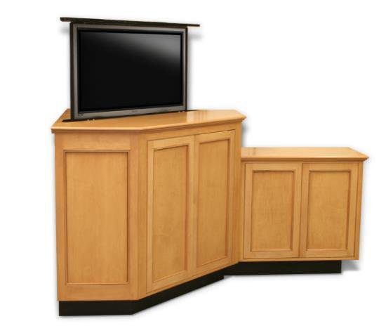 AFC Retractable TV Lift Corner Cabinet: Conceal and Reveal in Style 2 772360 tv lift cabinet