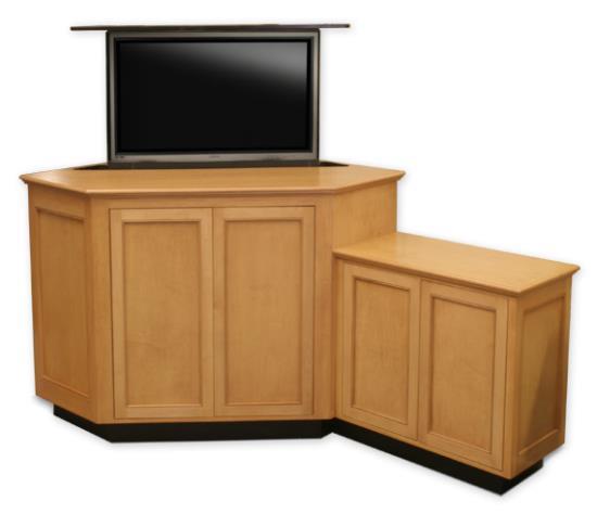 AFC Retractable TV Lift Corner Cabinet: Conceal and Reveal in Style 3 772360 tv riser cabinet