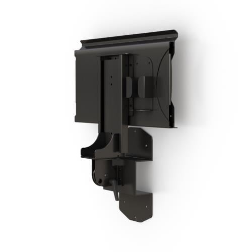 Wall Track Retractable Keyboard Holder with Mouse Tray 5 772457 space saving wall mounted keyboard tray