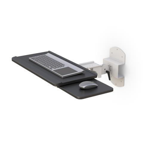 AFC Medical Furniture - Keyboard Wall Mount Track for Ergonomic Workspace Solutions 1 772464 wall mounted foldable plastic keyboard tray