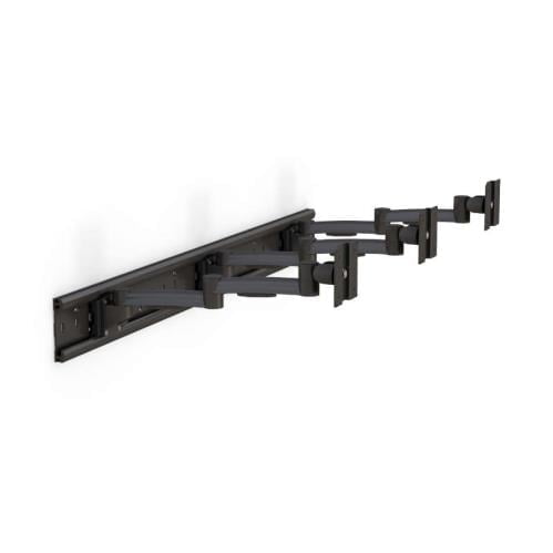 AFC Wall Hanging Monitor Holder: Space-Saving Solution 8 772494 3 flat led monitor screens articulated z arm
