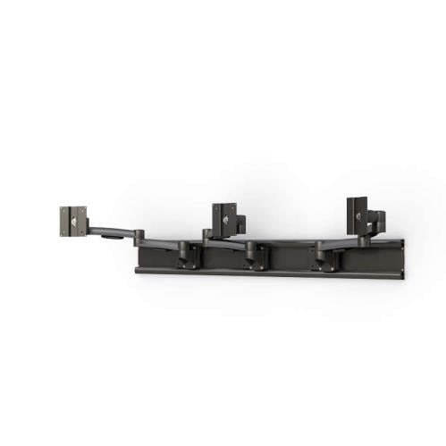 AFC Wall Hanging Monitor Holder: Space-Saving Solution 4 772494 wall mounted monitor arm for three flat monitor screens