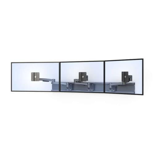 AFC Wall Hanging Monitor Holder: Space-Saving Solution 1 772494 wall mounted z series monitor arm for three lcd screens