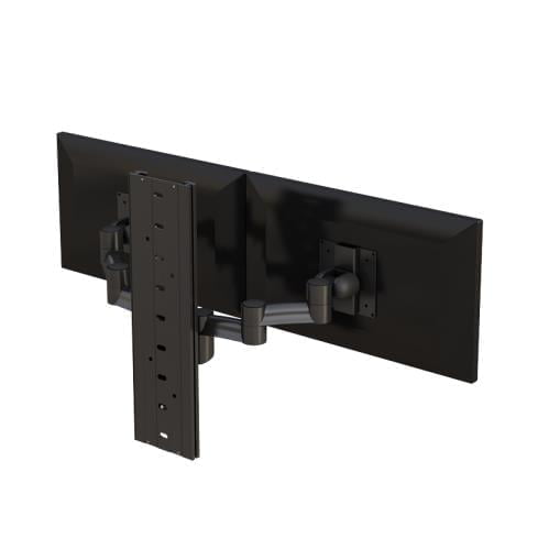 Enhance Productivity with AFC Dual Monitor Arm Wall Mount Track 3 772497 dual lcd monitor arm vesa wall mount