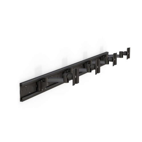Four Monitor Video Wall Mount 7 772507 wall horizontal mount four monitor with arm
