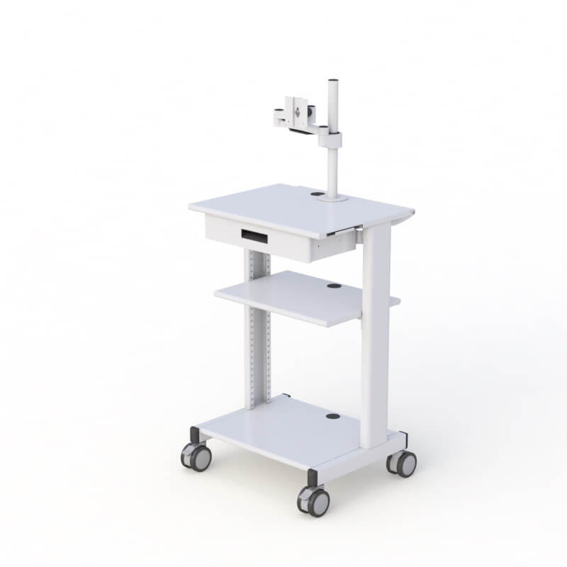 AFC Medical Computer Cart: Convenient and Reliable Computing for Medical Professionals 5 AFC's laboratory carts for organized lab environments.