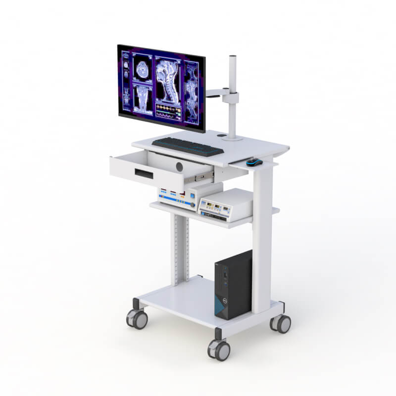 AFC Medical Computer Cart: Convenient and Reliable Computing for Medical Professionals 2 AFC's medical lab carts for efficient medical lab operations.