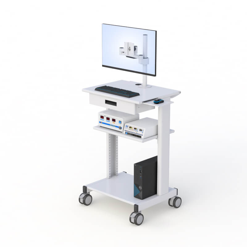 AFC Medical Computer Cart: Convenient and Reliable Computing for Medical Professionals 6 AFC's pharma lab carts providing efficient lab storage solutions.