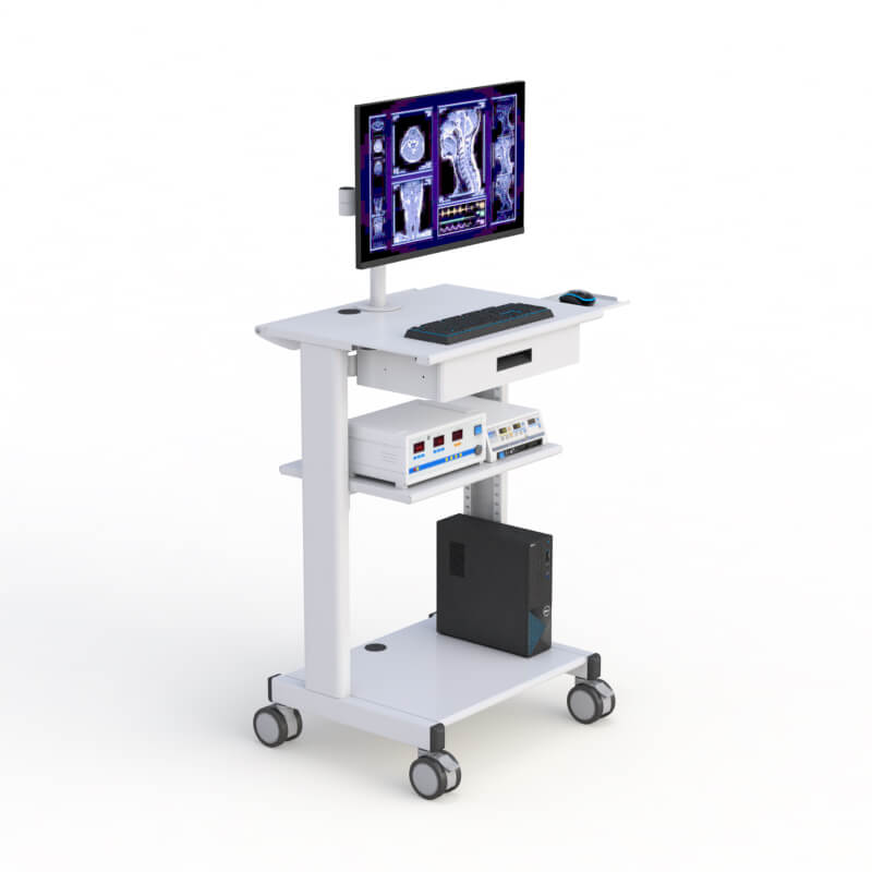 AFC Medical Computer Cart: Convenient and Reliable Computing for Medical Professionals 3 AFC's pharmaceutical lab carts for organized pharma labs.