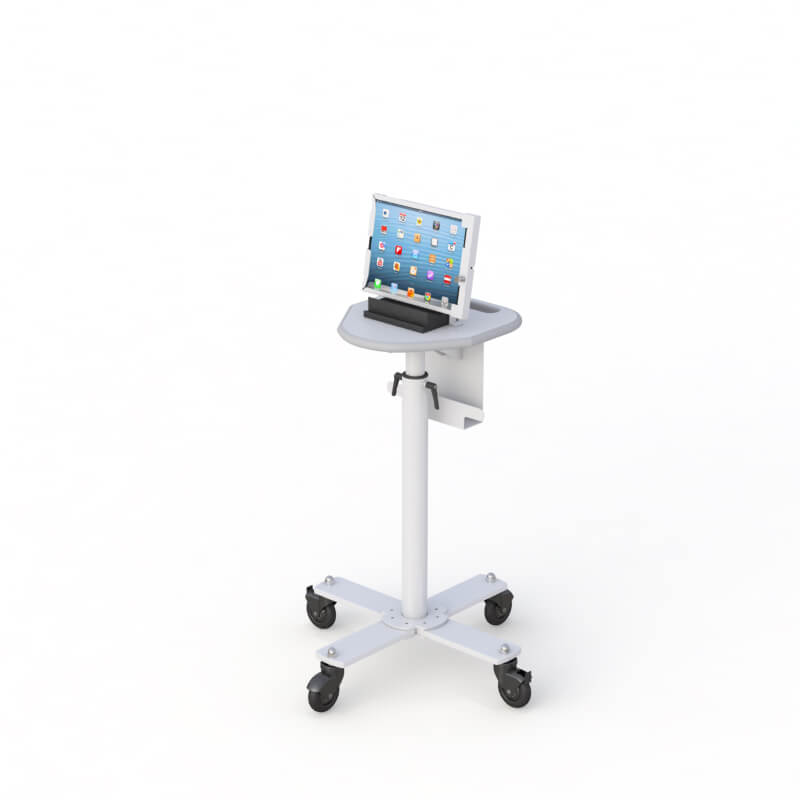 AFC Medical Furniture: Mobile Tablet Stand on Wheels 2 Adjustable Mobile Tablet Stand on Wheels