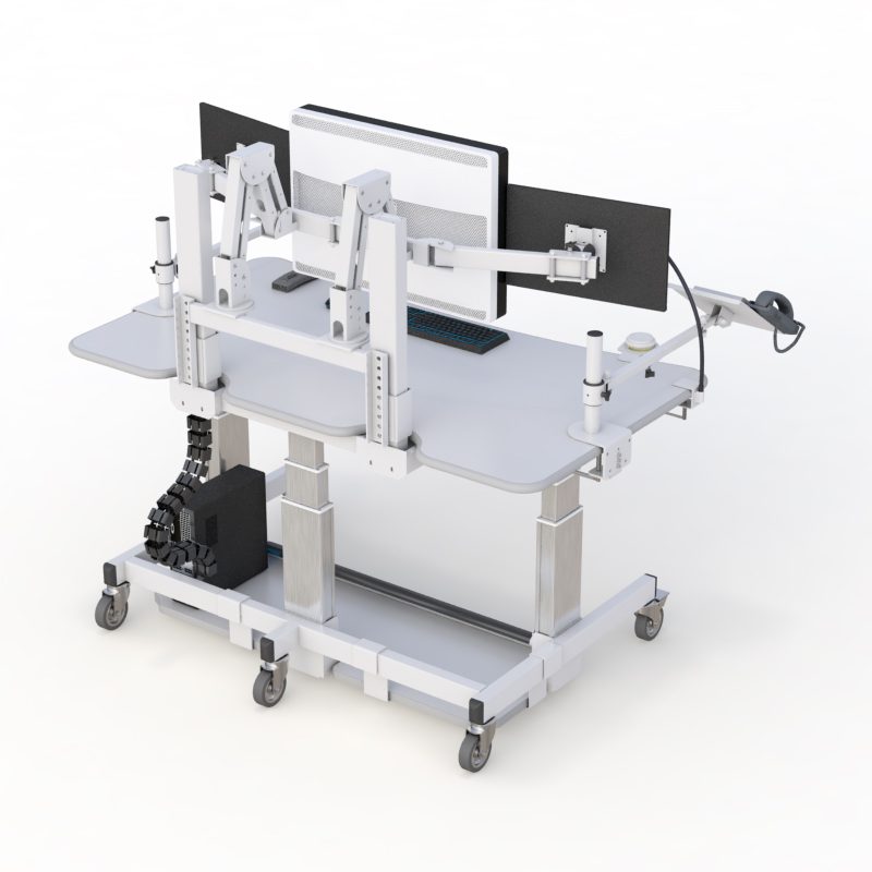 Experience Elevated Productivity: AFC's Adjustable Uplift Sit to Stand Desk 5 Adjustable Uplift Sit to Stand Desk