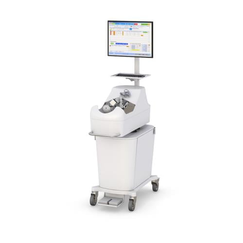 Carro de aparatos médicos 1 OEM 5 healthcare computer workstation on wheels