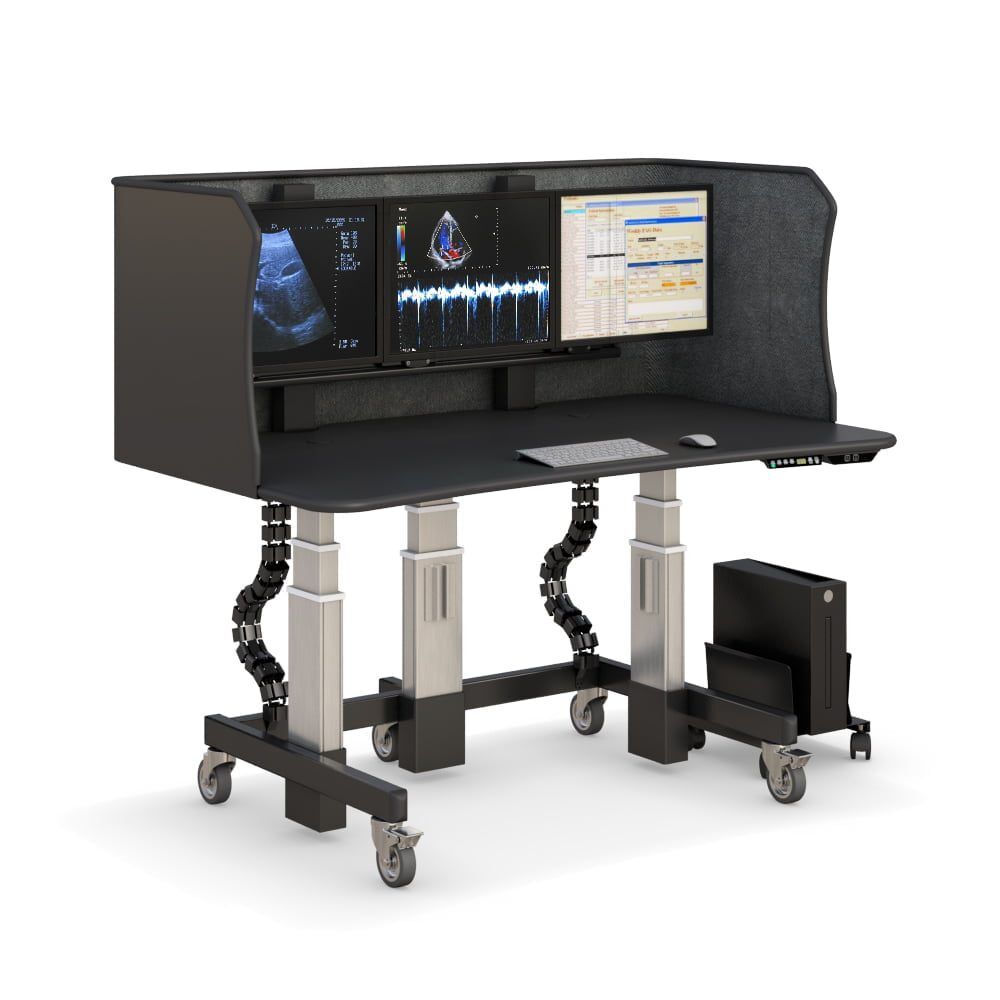 Enhance Productivity and Wellness with AFC Cardiology and Oncology Standing Workstation Desk: Customizable Ergonomics 3 cardiology