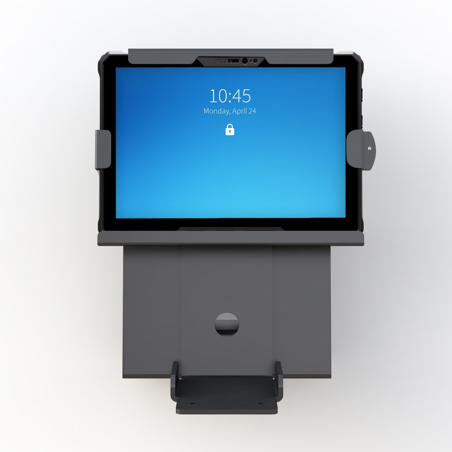 AFC TechDock: Desktop Tablet Mount for Efficient Workstation Setup 4 w tablet