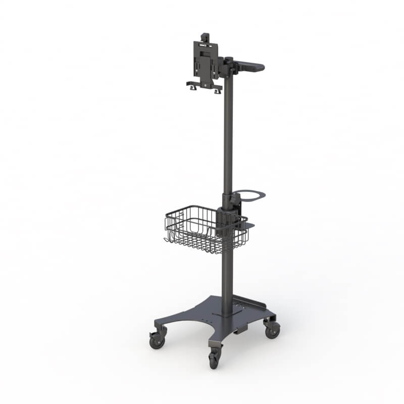Mobile Tablet Cart from AFC - computer mobility lightweight cart 6 Medical Mobile Tablet Cart