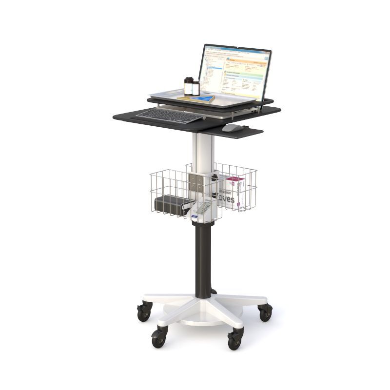 Pharmacy Medication Counting Laptop Cart for Efficient Medication Management 1 Pharmacy Medication Counting Laptop Cart for Efficient Medication Management