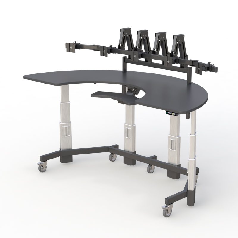 AFC Ergonomic Furniture: Height-Adjustable Ergonomic Stand Up Desk - Optimize Your Workstation for Health and Productivity 3 AFC Ergonomic Furniture: Height-Adjustable Ergonomic Stand Up Desk - Optimize Your Workstation for Health and Productivity - Image 3