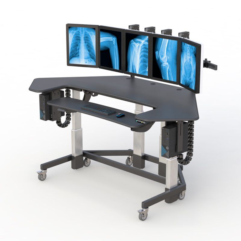 AFC Home Office Standing Desk 1 Ergonomic adjustable desk with height customization for comfort.