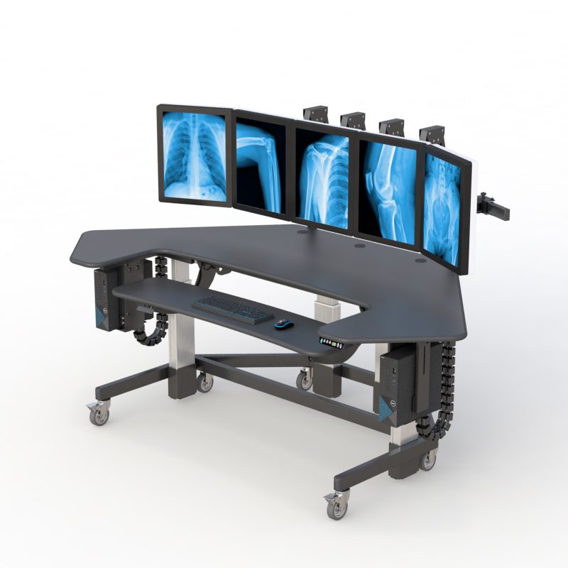 AFC Home Office Standing Desk 2 AFC Industries height-adjustable workstation for office and medical use.