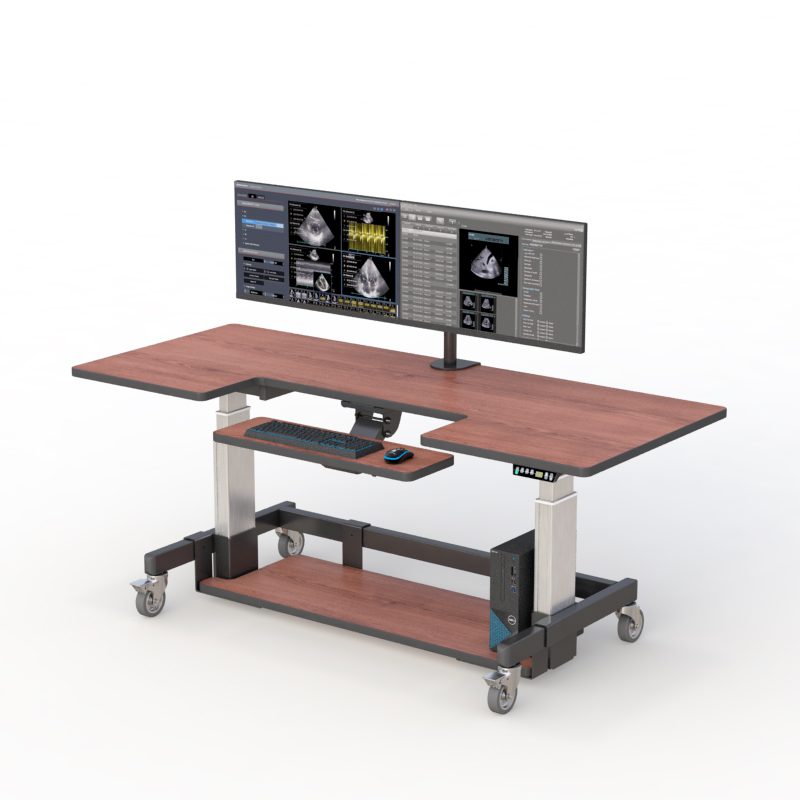 AFC Medical Furniture: Transform Your Work Environment with the Computer Standing Station 2 772233 adjustable computer standing station