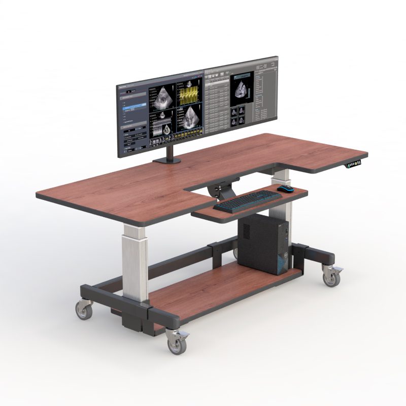 AFC Medical Furniture: Transform Your Work Environment with the Computer Standing Station 3 772233 height adjustable computer standing station